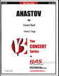 Anastov Concert Band sheet music cover